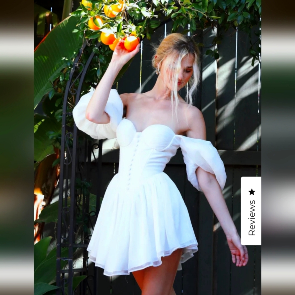 Beautiful white dress